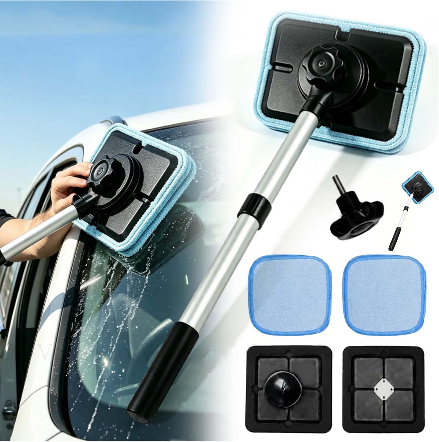 2026 Dual Magnetic Car Windshi - Glass Cleaner Streak review and price